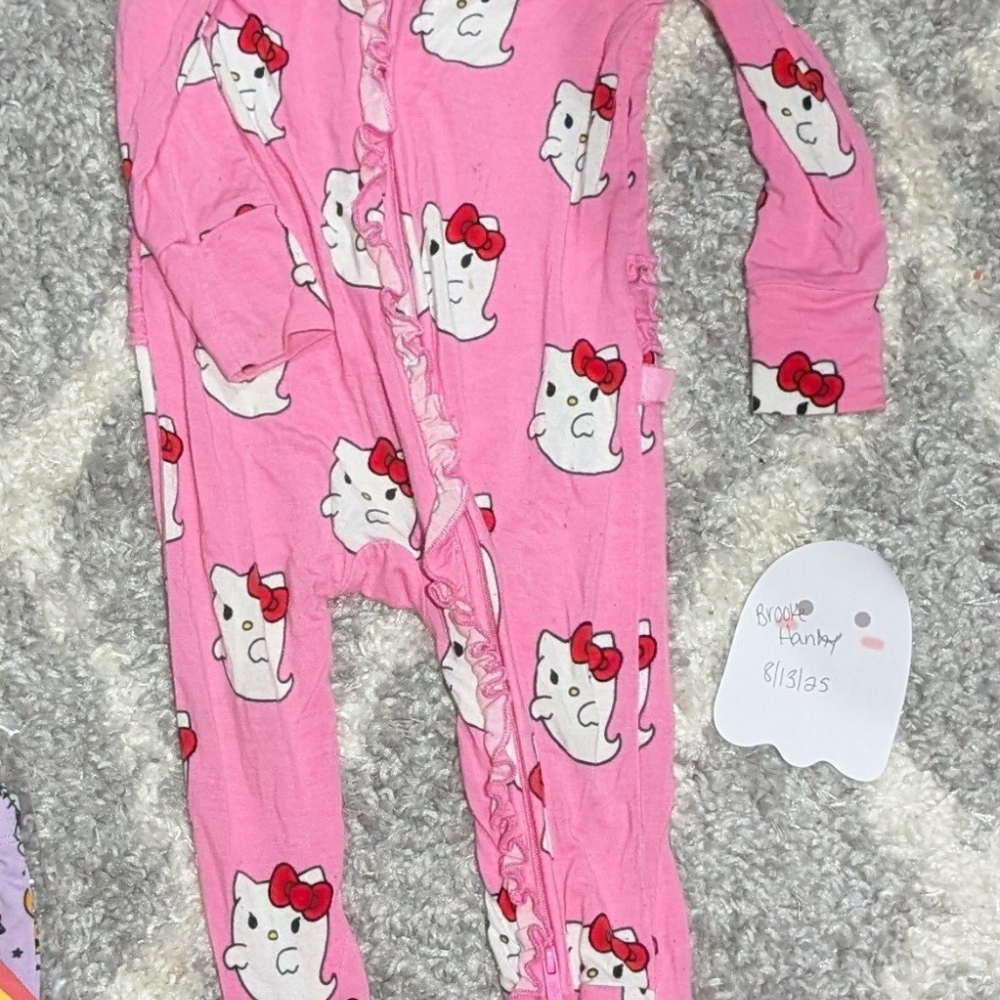 Pink Hello Kitty Kids One Piece